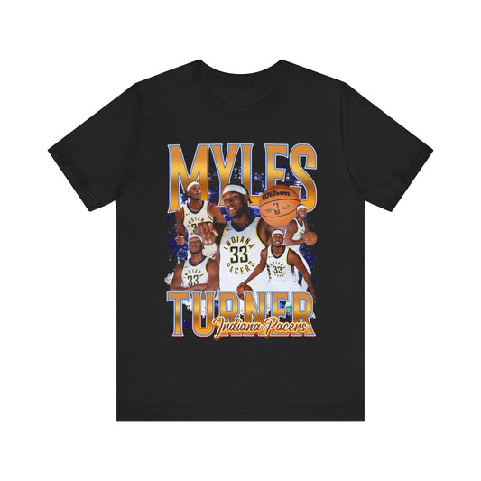 Vintage 90s Basketball Bootleg Style T-Shirt MYLES TURNER 90s Unisex Graphic Tee