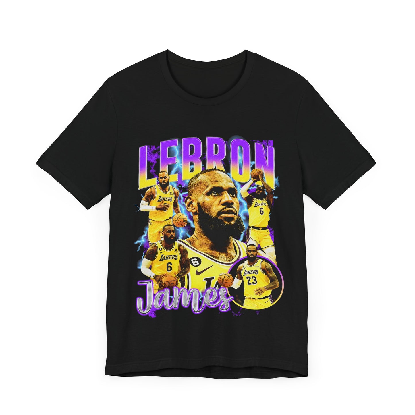 Vintage 90s Basketball Bootleg Style T-Shirt, LEBRON JAMES King Unisex Tee