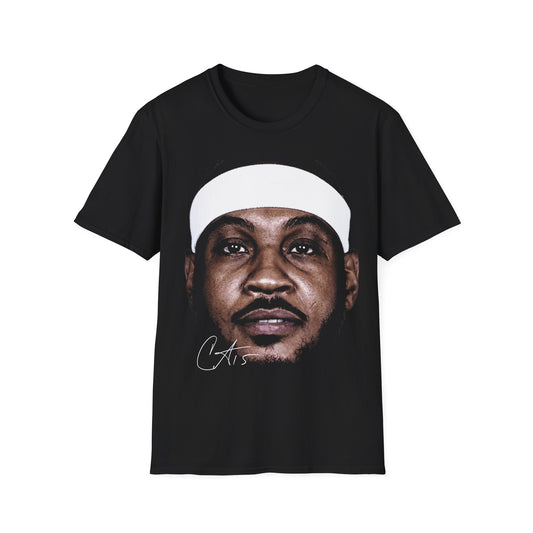 CARMELO ANTHONY BIG FACE BASKETBALL Unisex Softstyle T-Shirt