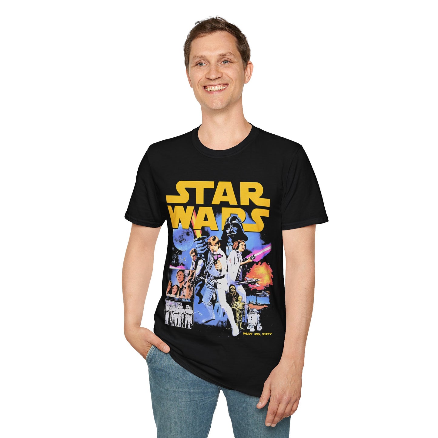 Vintage 90s Basketball Bootleg Style T-Shirt, STAR WARS Retro POP CULTURE Shirt Unisex Graphic T SHIRT
