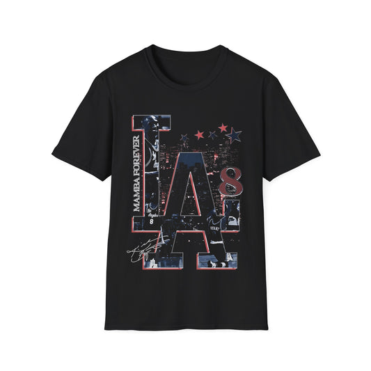 Vintage 90s Basketball Bootleg Style T-Shirt, LA KB Retro Basketball Shirt Unisex Graphic Tee