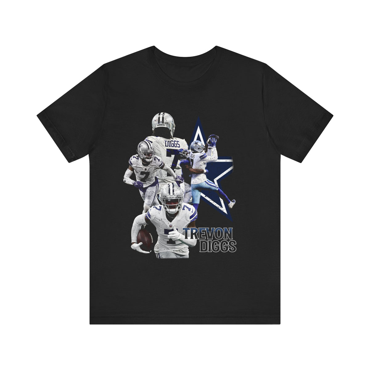 Vintage 90s Football Bootleg Style T-Shirt TREVON DIGGS Unisex Graphic Tee Shirt