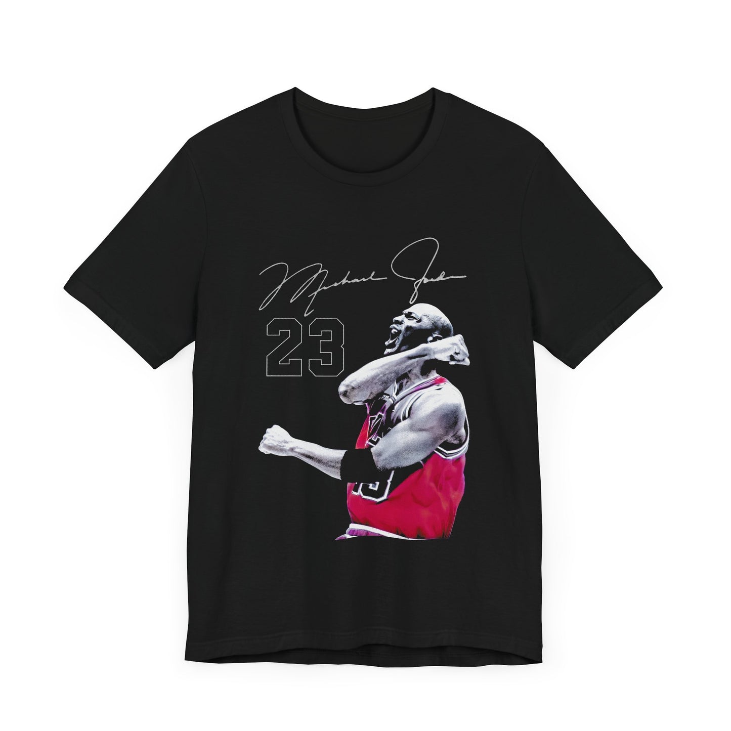 MICHAEL JORDAN VINTAGE Signature Unisex Jersey Short Sleeve Tee Shirt