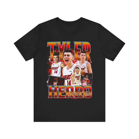 Vintage 90s Basketball Bootleg Style T-Shirt TYLER HERRO 90s Unisex Graphic Tee