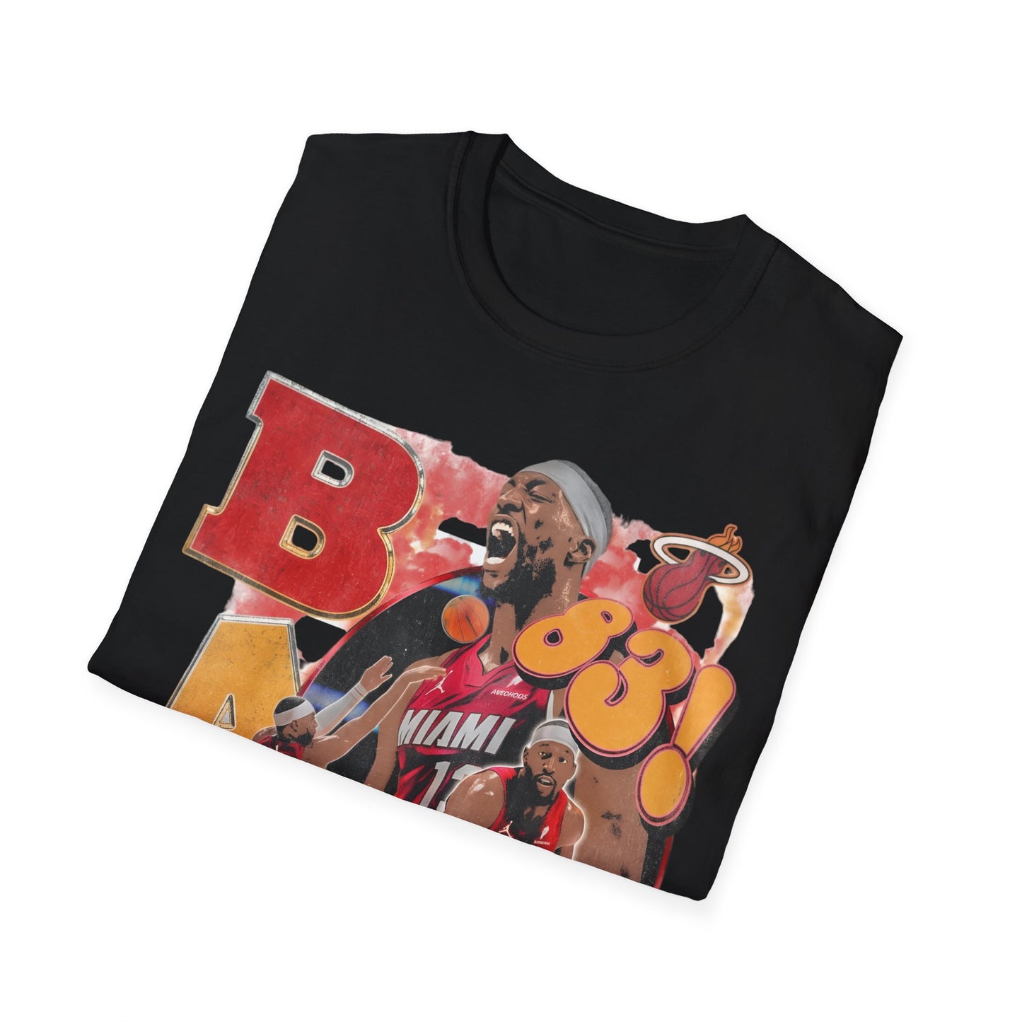 BASKETBALL LEGENDS BAM 83 Unisex Softstyle T-Shirt