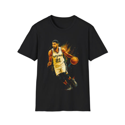 TIM BASKETBALL LEGENDS Unisex Softstyle T-Shirt