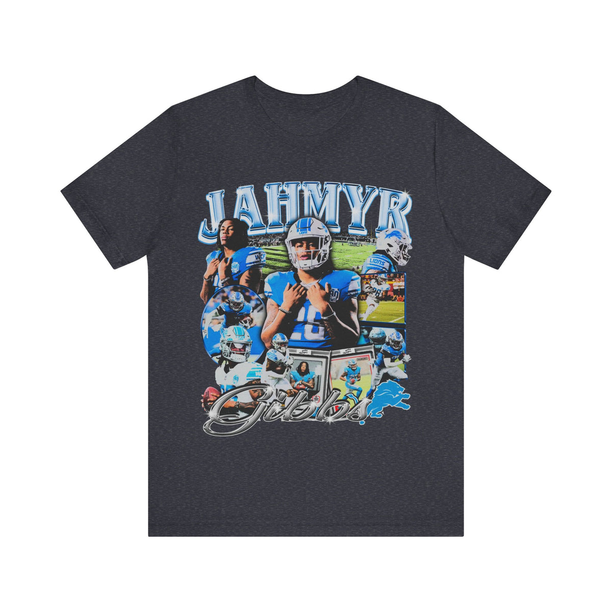 Vintage 90s Football Bootleg Style T-Shirt JAHMYR GIBBS Unisex Graphic Tee Shirt