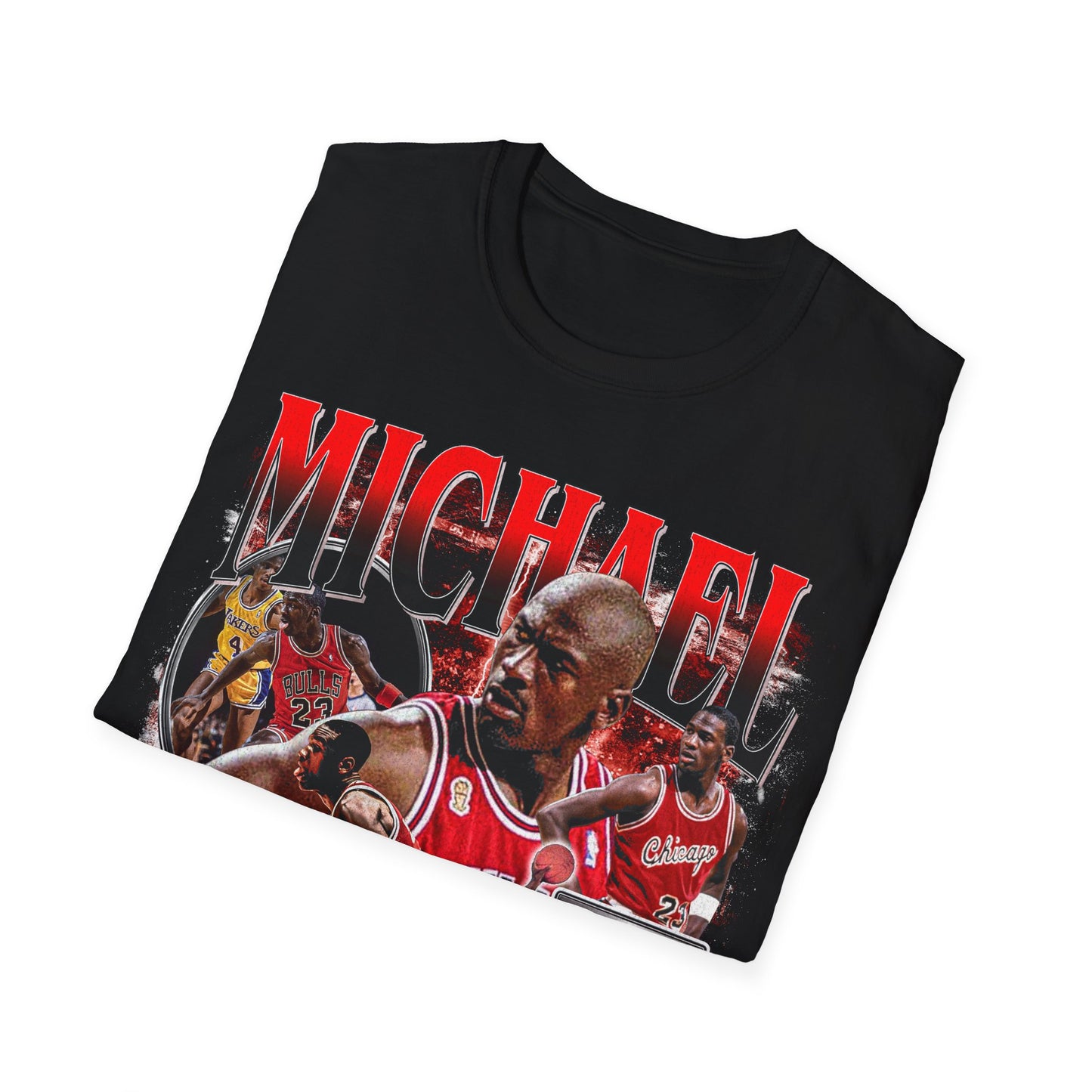 Vintage 90s Basketball Bootleg Style T-Shirt, MJ Retro Basketball Shirt Unisex Graphic Tee