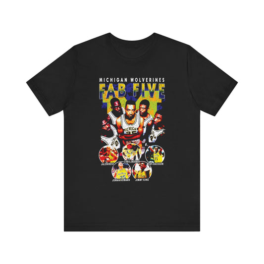 FAB FIVE PREMIUM Unisex Jersey Short Sleeve Tee