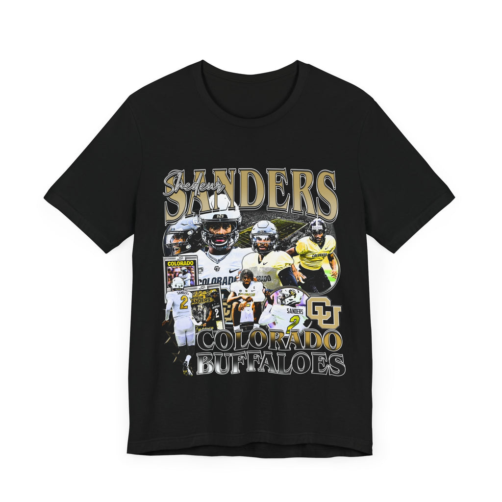 Vintage 90s Football Bootleg Style T-Shirt SHEDEUR SANDERS Unisex Graphic Tee