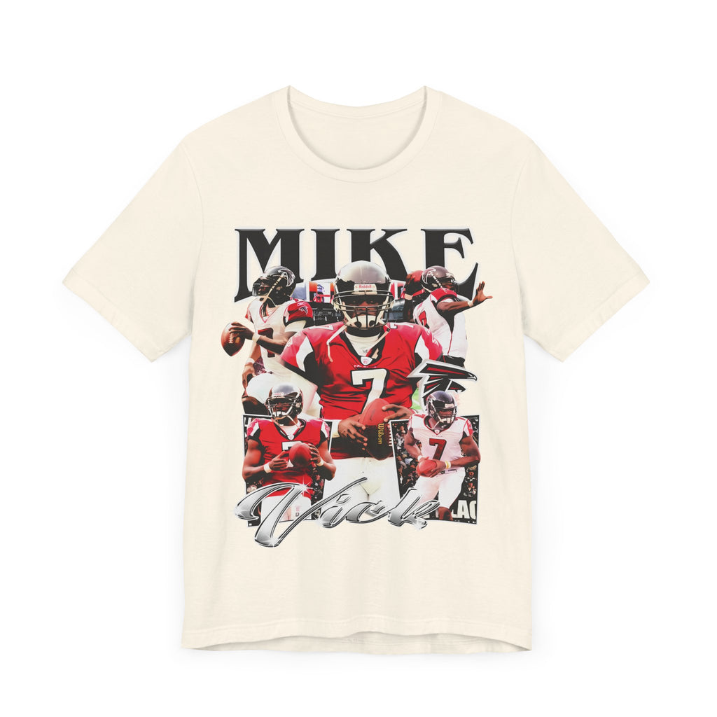 Vintage 90s Football Bootleg Style T-Shirt MIKE VICK Unisex Graphic Tee Shirt