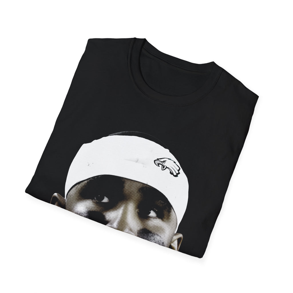 JALEN HURTS BIG FACE FOOTBALL LEGENDS Unisex Softstyle T-Shirt