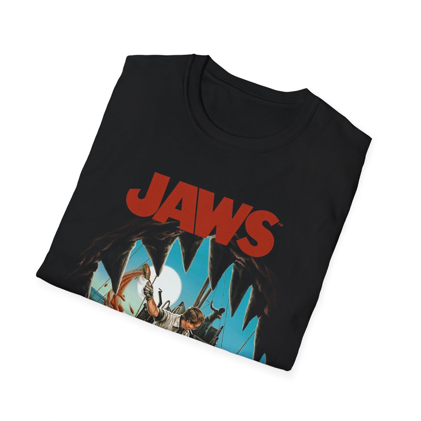 JAWS 4 POP CULTURE Unisex Softstyle T-Shirt