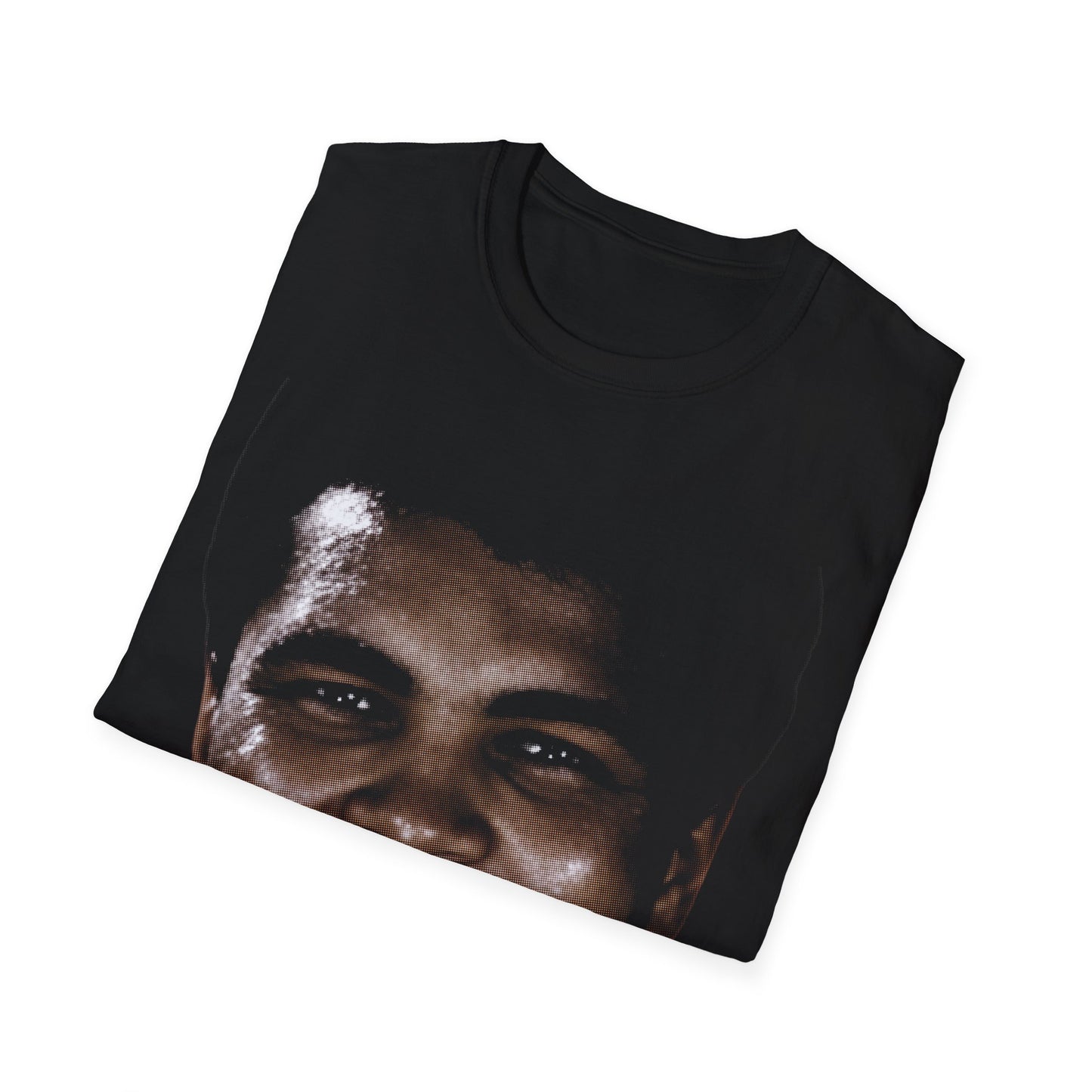 MUHAMMAD ALI BIG FACE BASKETBALL Unisex Softstyle T-Shirt