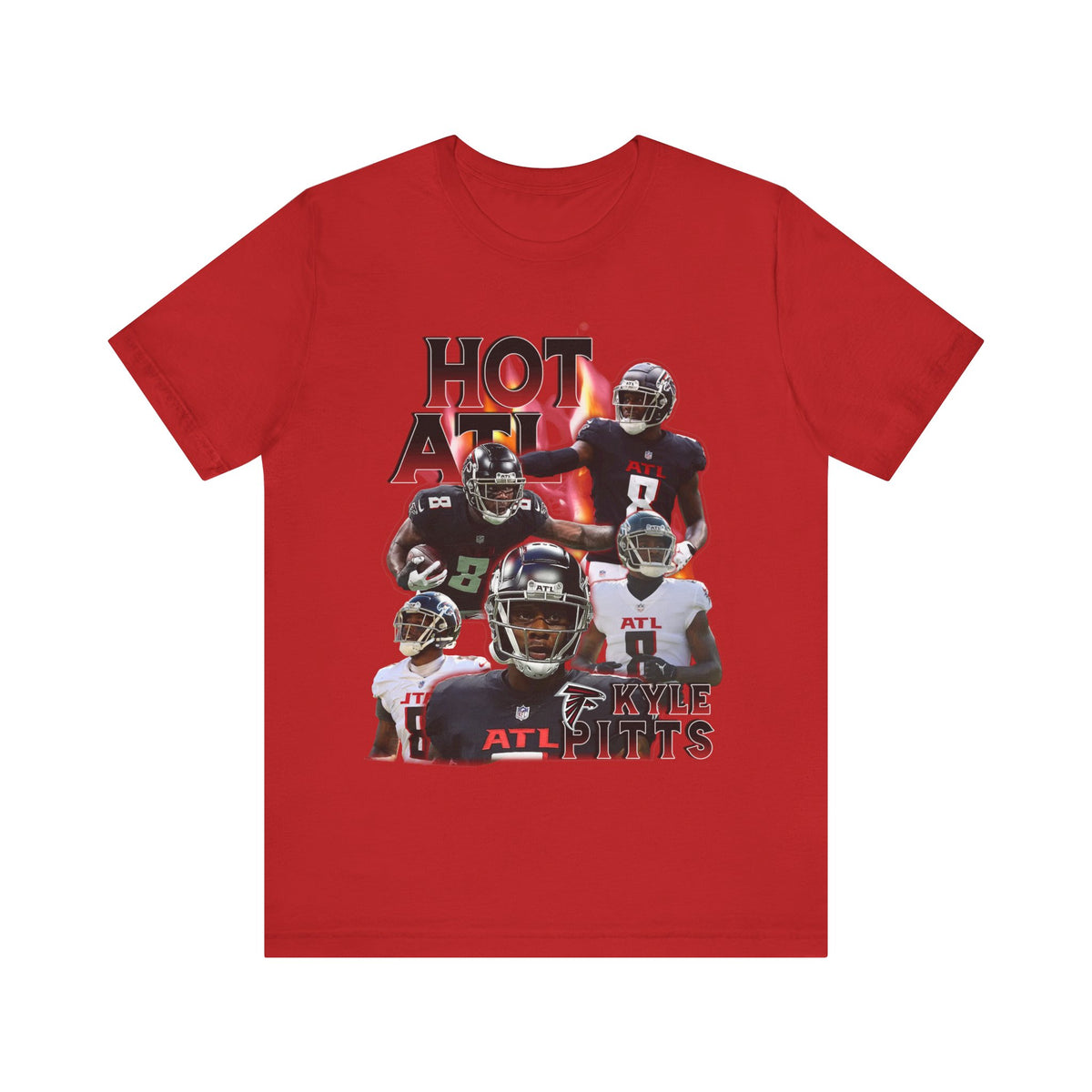 Vintage 90s Football Bootleg Style TShirt KYLE PITTS Unisex Graphic Tee Shirt