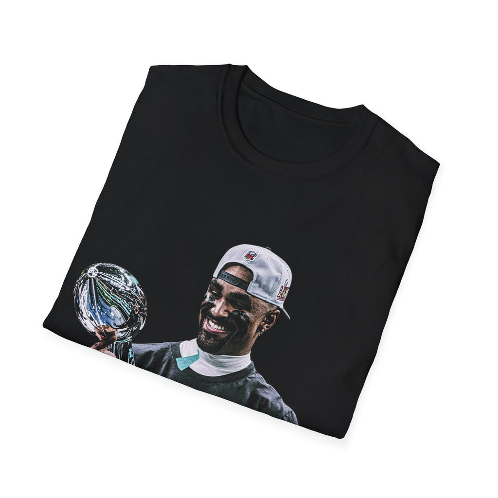 Vintage 90s Football Bootleg Style T-Shirt, JALEN HURTS CHAMP Vintage, Retro Football Shirt Unisex Graphic Tee Shirt