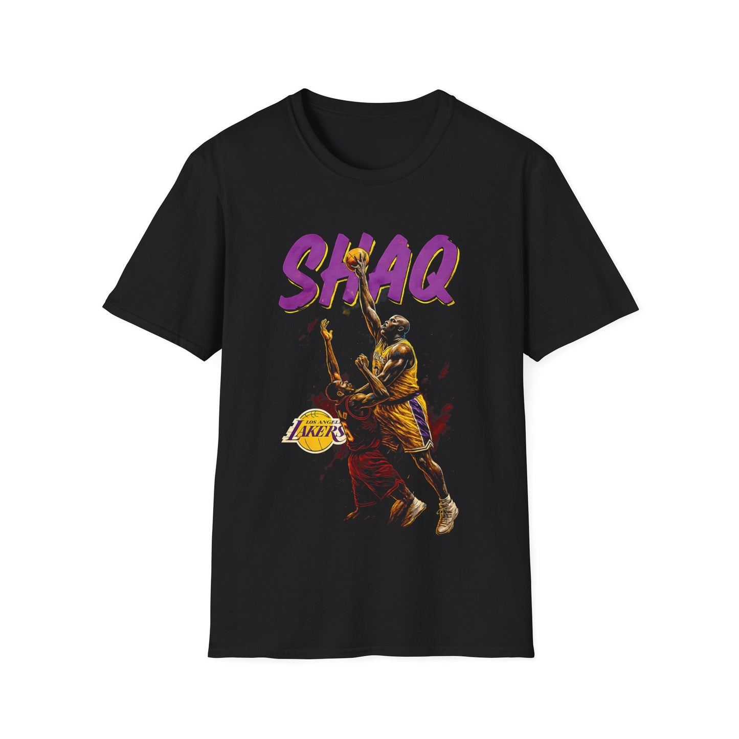 SHAQ BASKETBALL LEGENDS Unisex Softstyle T-Shirt