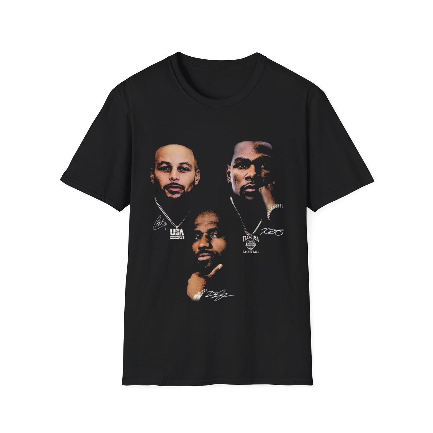 Vintage 90s Basketball Bootleg Style T-Shirt, USA 2024 GOLD Retro Basketball Shirt Unisex Graphic Tee