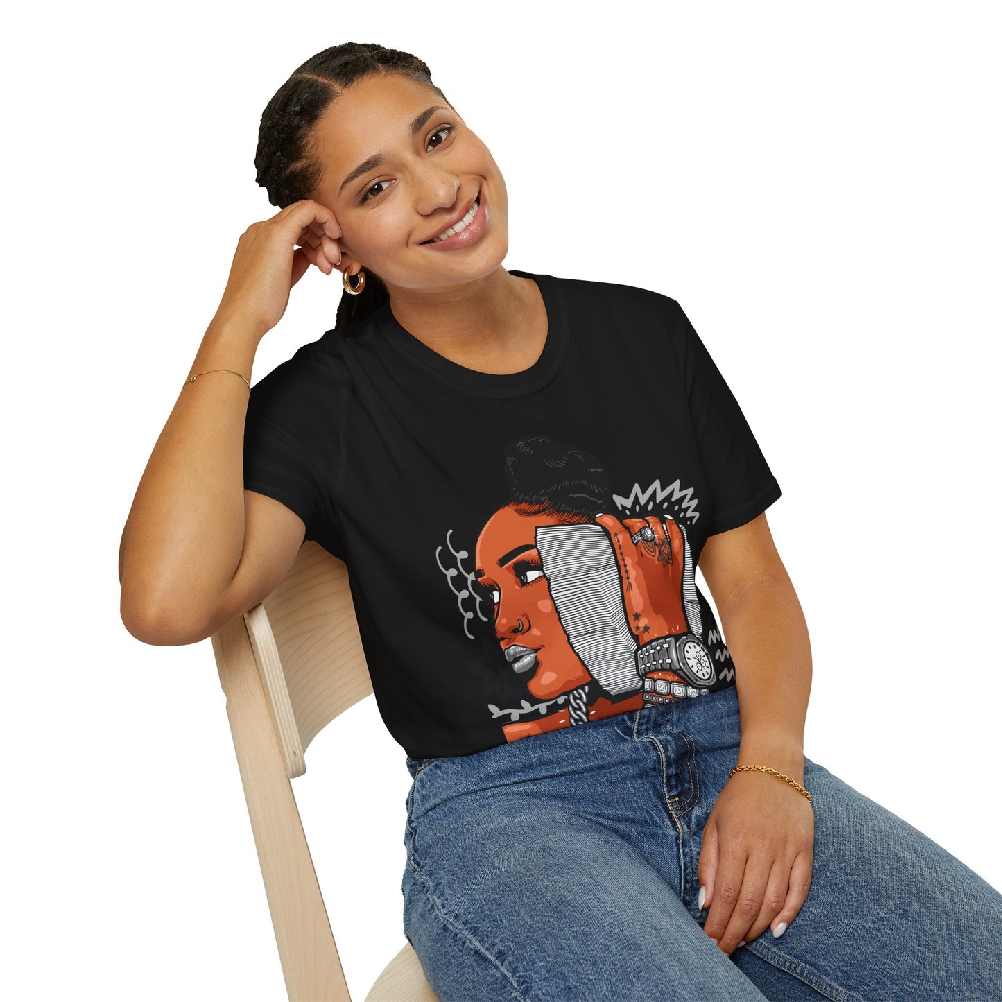 MAKE MONEY NOT FRIENDS PREMIUM STREETWEAR Unisex Softstyle T-Shirt