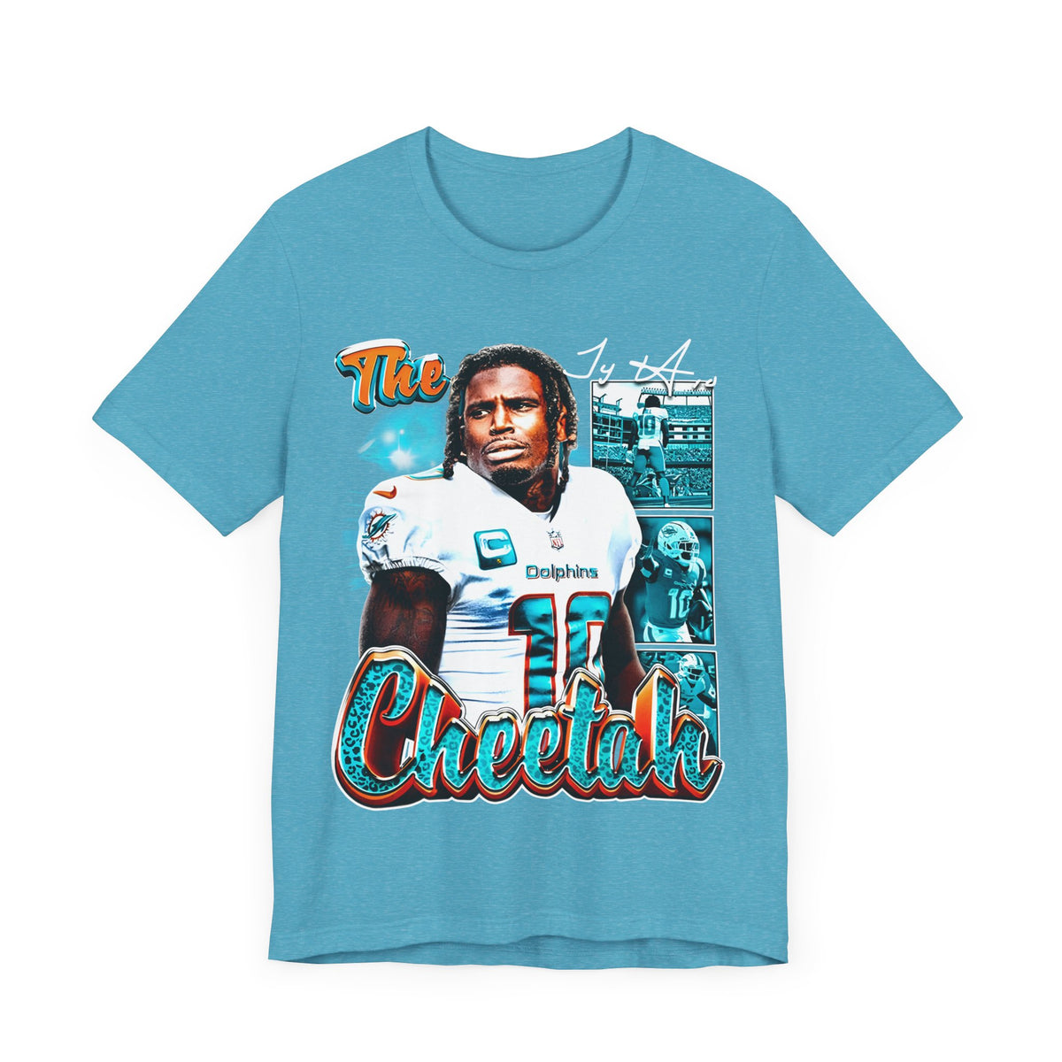 Vintage 90s Football Bootleg Style TShirt TYREEK HILL CHEETAH Unisex Graphic Tee
