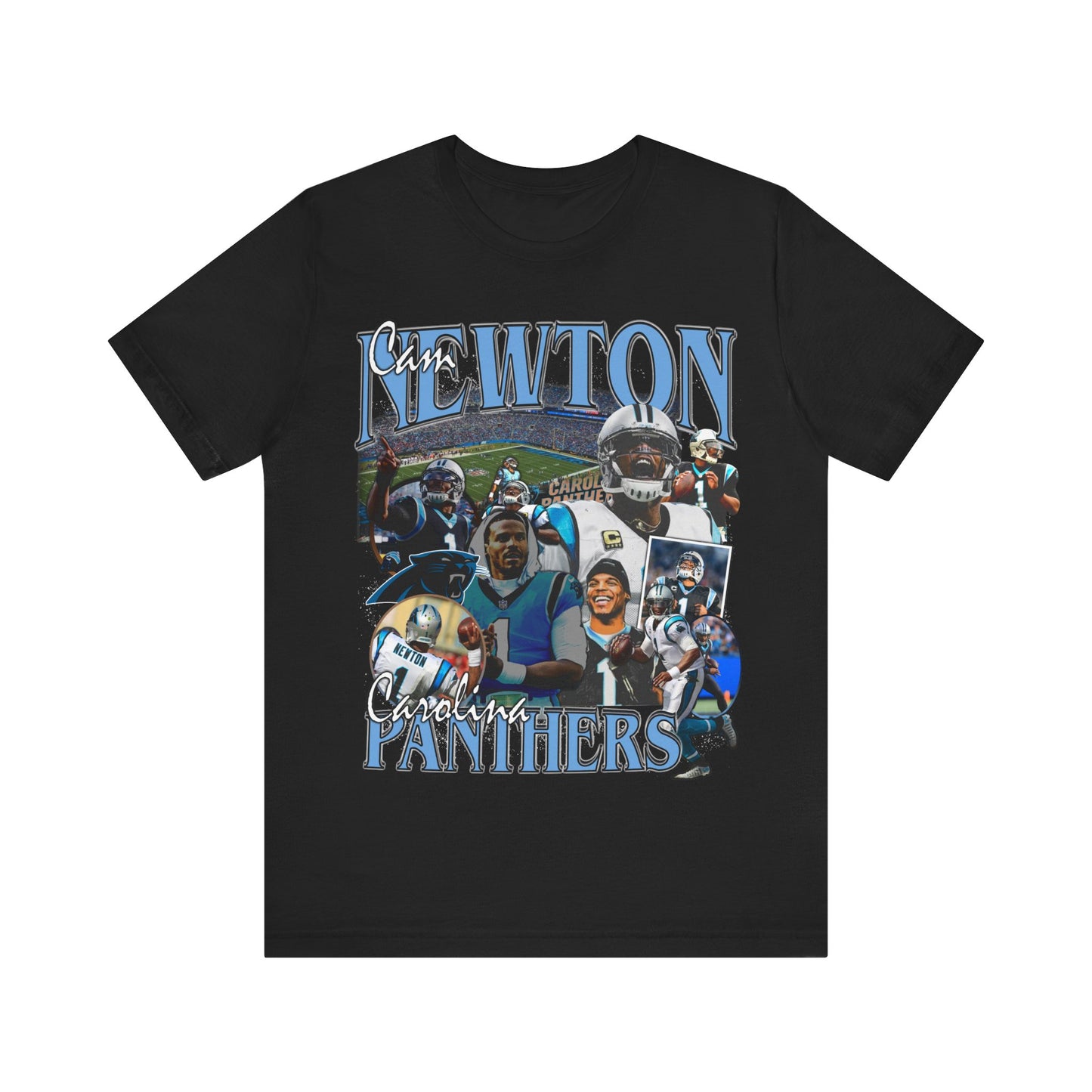 Vintage 90s Football Bootleg Style T-Shirt CAM NEWTON Unisex Graphic Tee Shirt