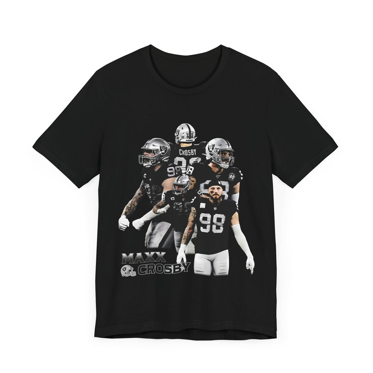 Vintage 90s Football Bootleg Style T-Shirt MAXX CROSBY Unisex Graphic Tee Shirt
