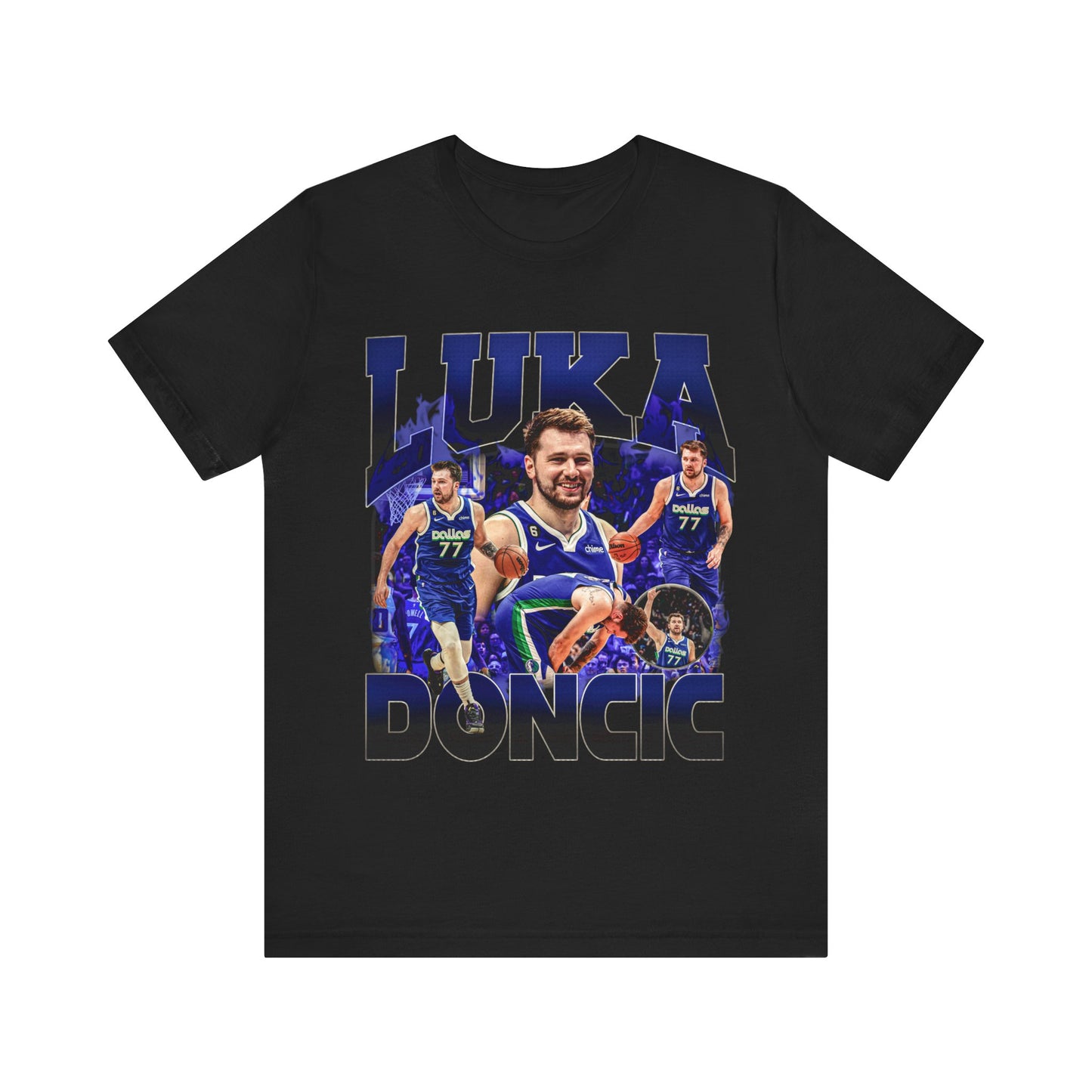 Vintage 90s Basketball Bootleg Style T-Shirt, LUKA DONCIC 90s Style Unisex Tee