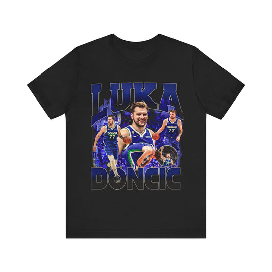 Vintage 90s Basketball Bootleg Style T-Shirt, LUKA DONCIC 90s Style Unisex Tee