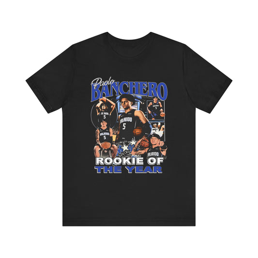 Vintage 90s Basketball Bootleg Style T-Shirt, PAOLO BANCHERO Unisex Tee Shirt