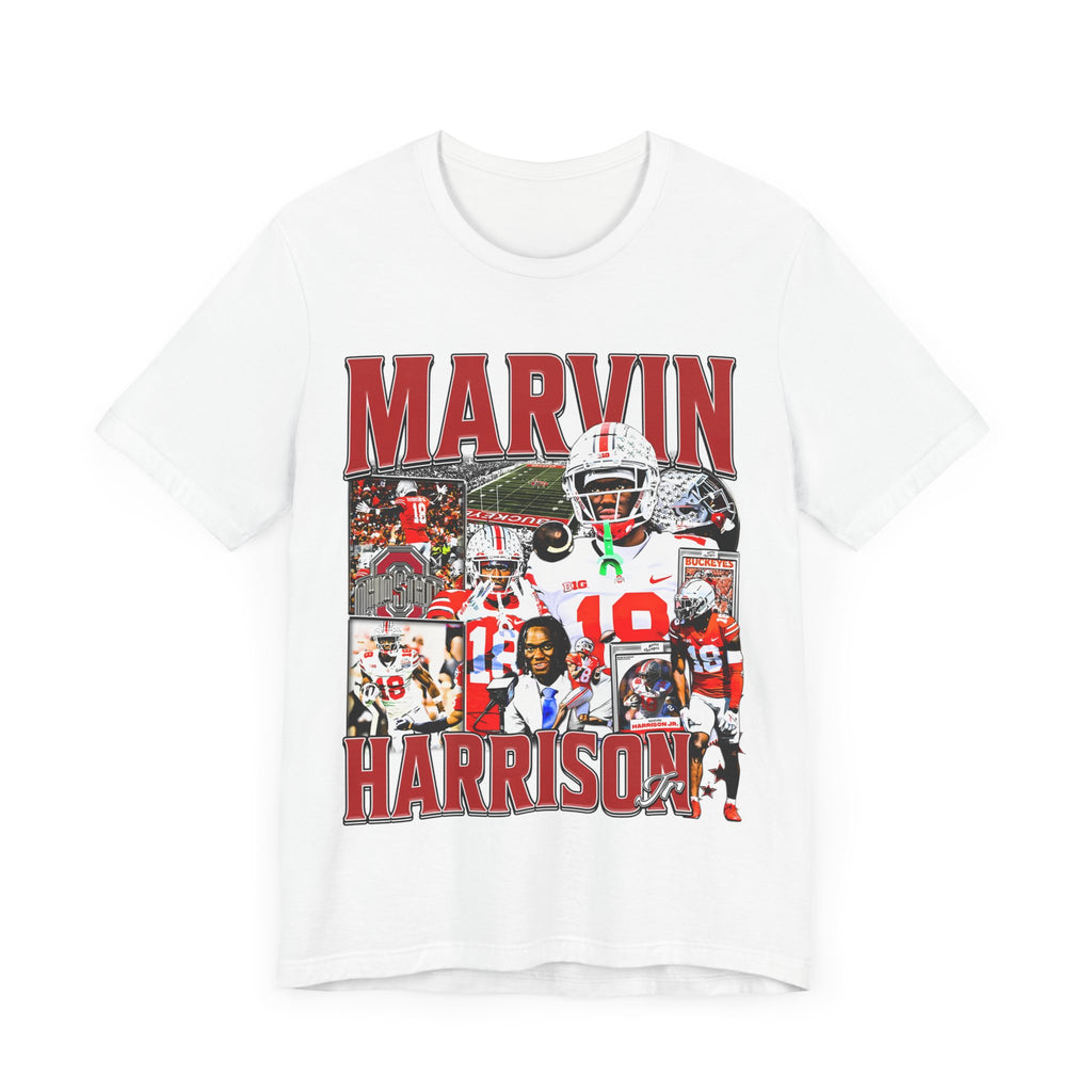 Vintage 90s Football Bootleg Style T-Shirt MARVIN HARRISON Jr Unisex Graphic Tee