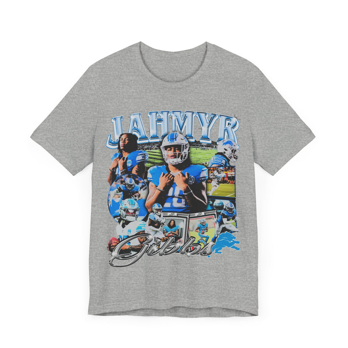 Vintage 90s Football Bootleg Style T-Shirt JAHMYR GIBBS Unisex Graphic Tee Shirt