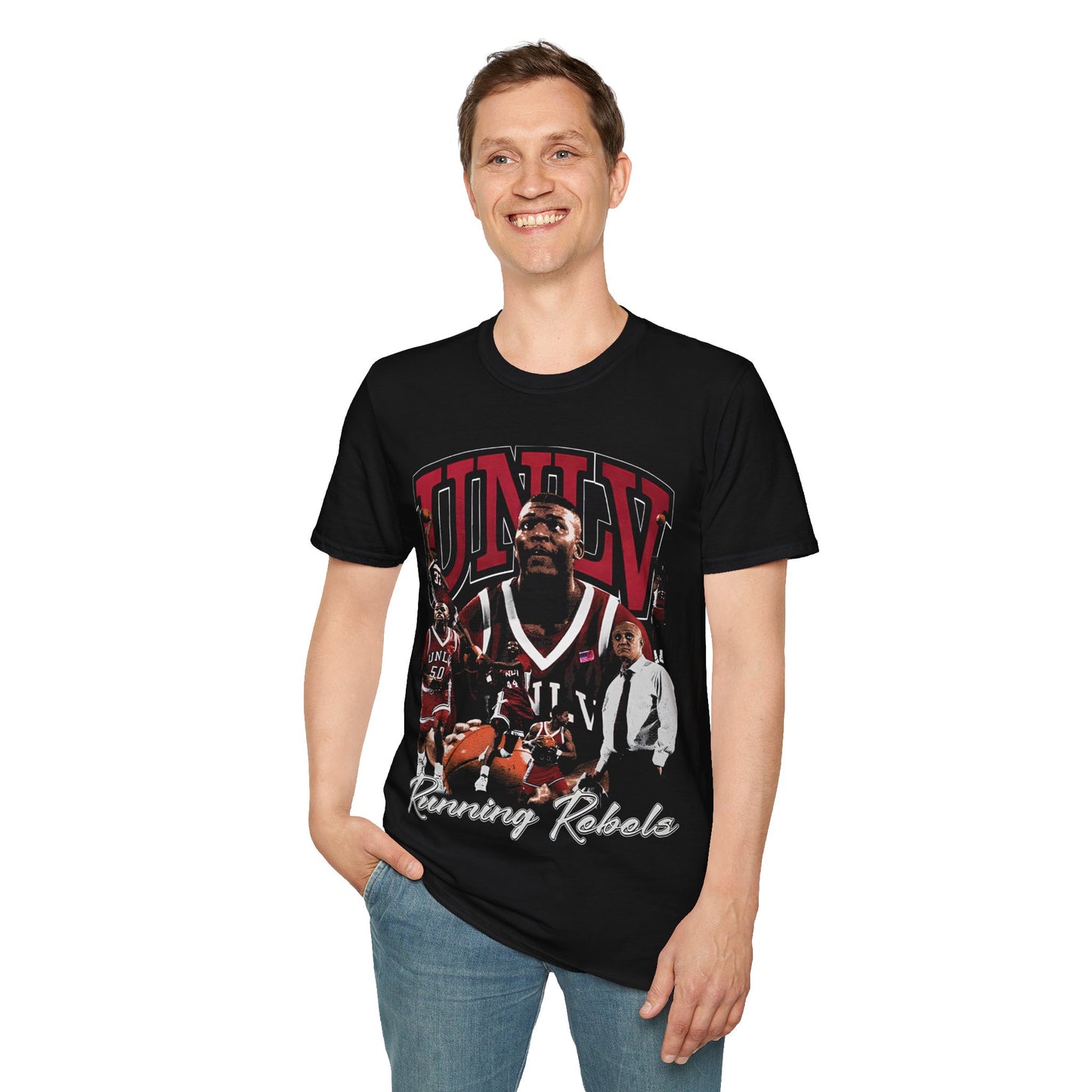 Vintage 90s Basketball Bootleg Style T-Shirt, LARRY JOHNSON Retro Basketball Shirt Unisex Graphic Tee