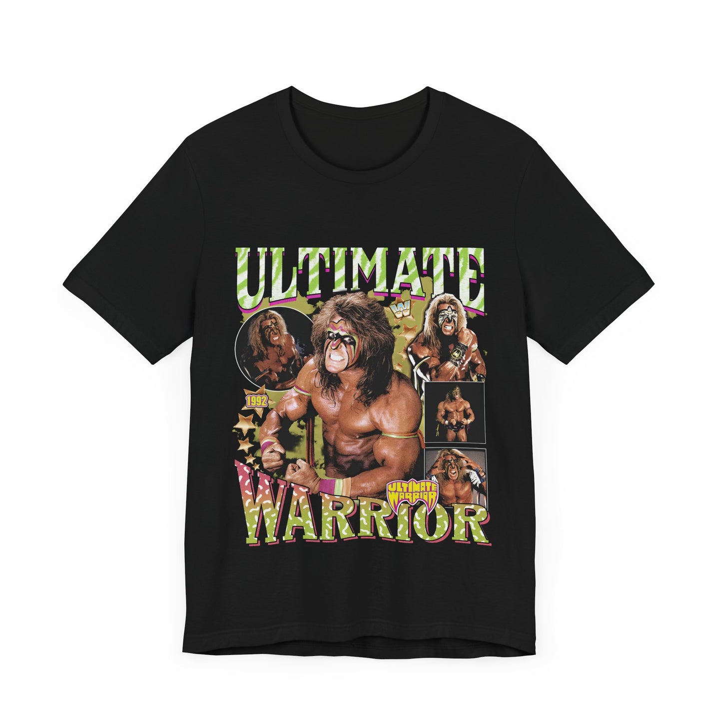Vintage 90s Fighter Bootleg Style TShirt ULTIMATE WARRIOR Unisex Graphic Tee