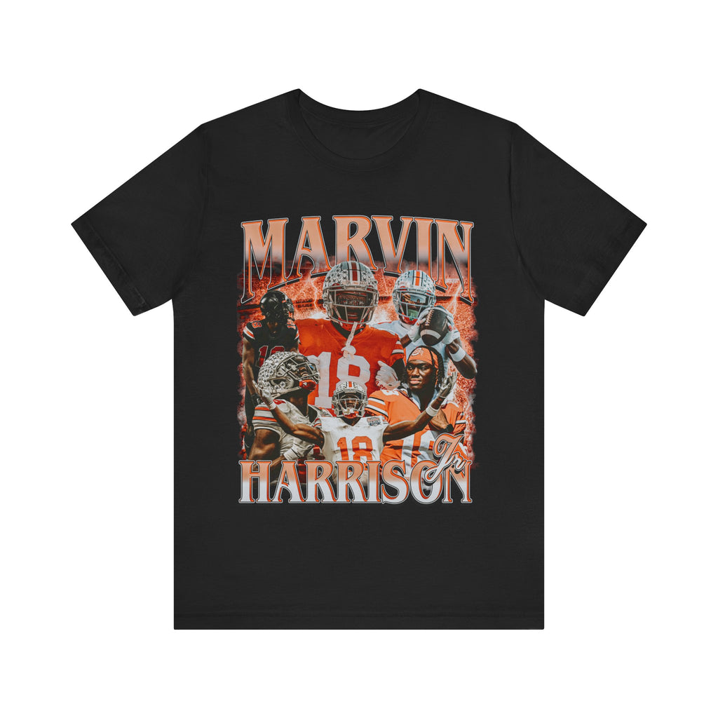 Vintage 90s Football Bootleg Style T-Shirt MARVIN HARRISON JR Unisex Graphic Tee