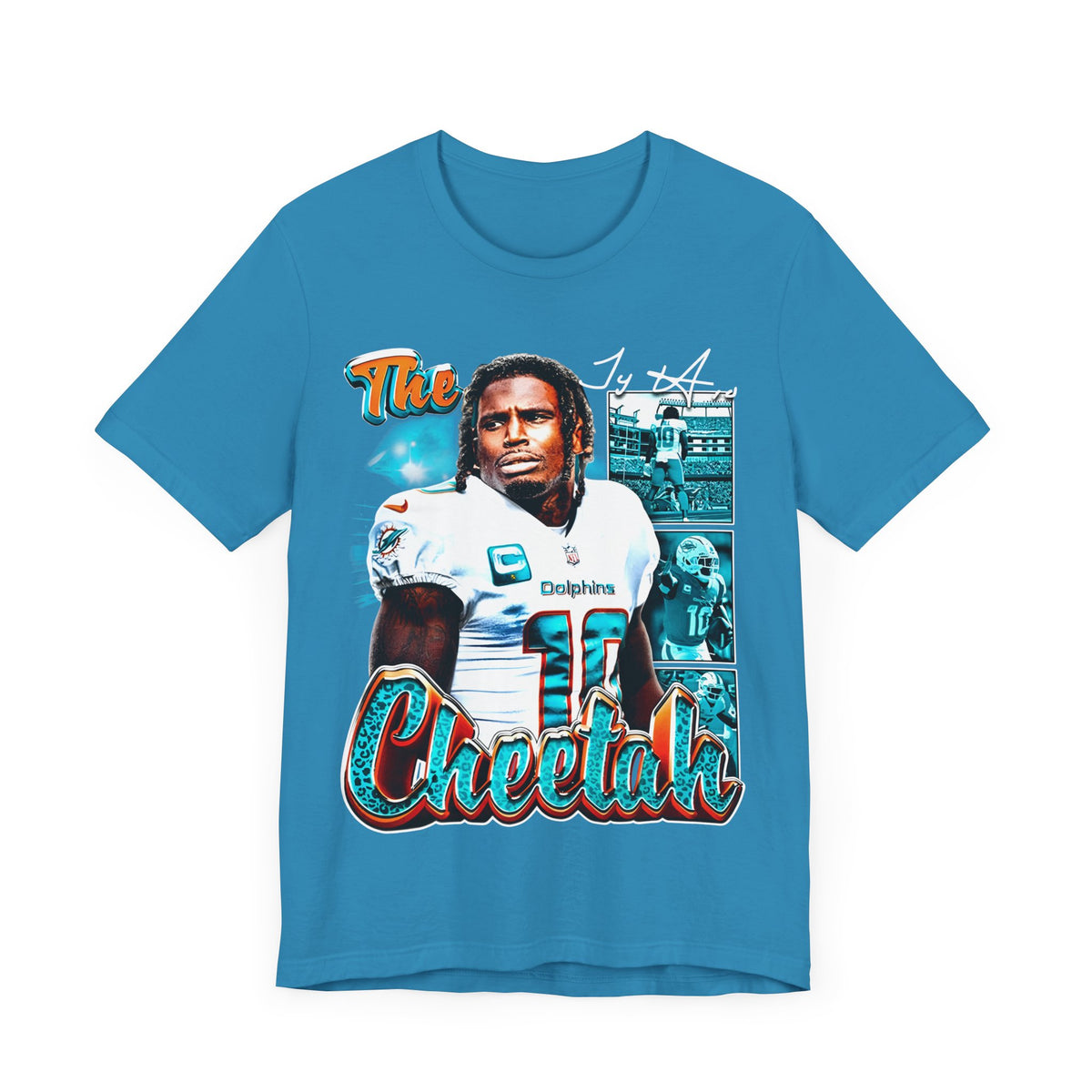 Vintage 90s Football Bootleg Style TShirt TYREEK HILL CHEETAH Unisex Graphic Tee