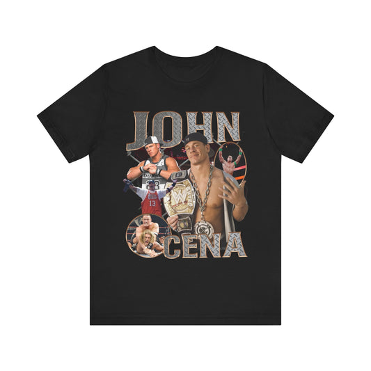 Vintage 90s Bootleg Style T-Shirt, JOHN CENA Graphic Tee, Retro Fighter Shirt Unisex Graphic Tee Shirt