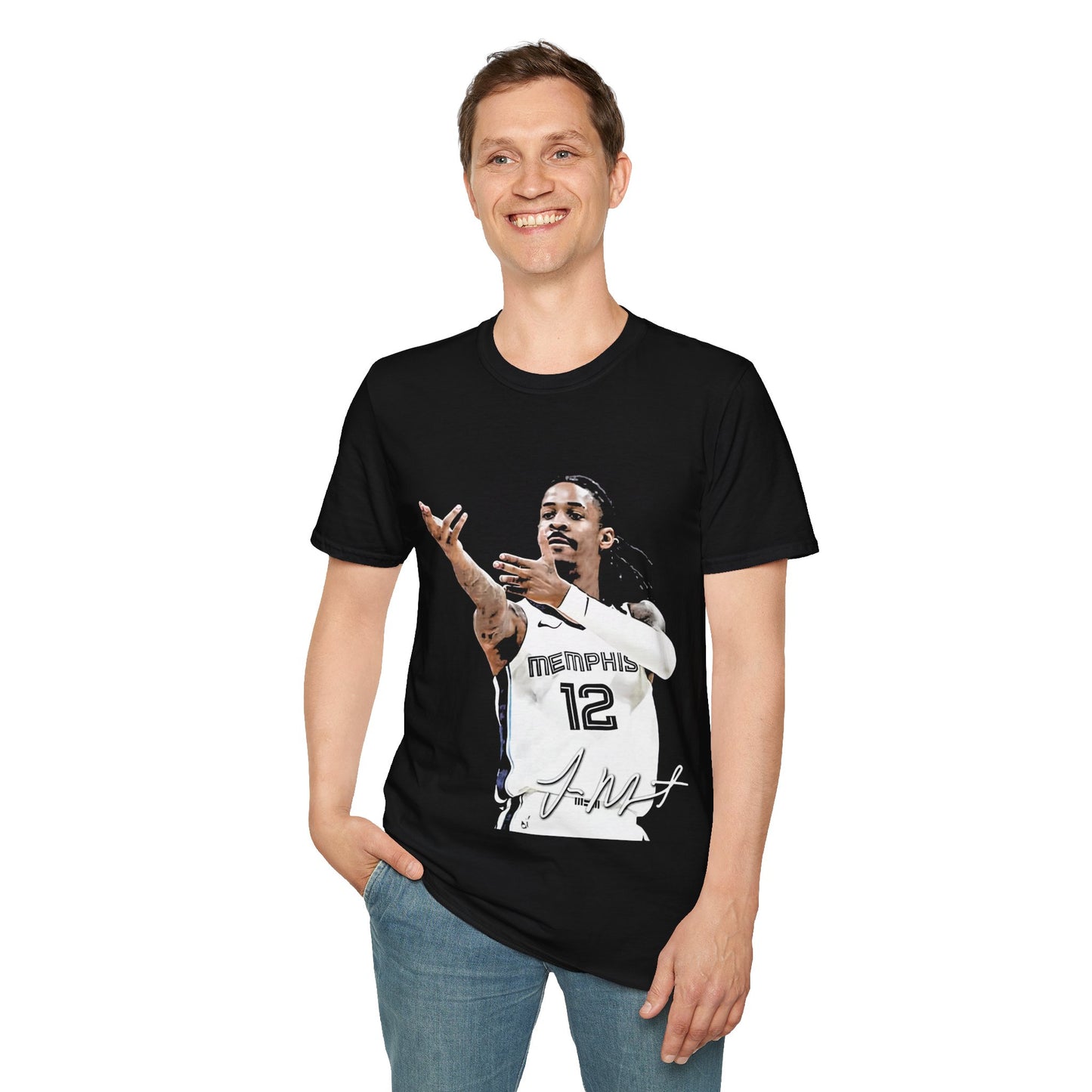 Vintage 90s Basketball Bootleg Style T-Shirt, JA MORANT CELLY Retro Basketball Shirt Unisex Graphic T SHIRT