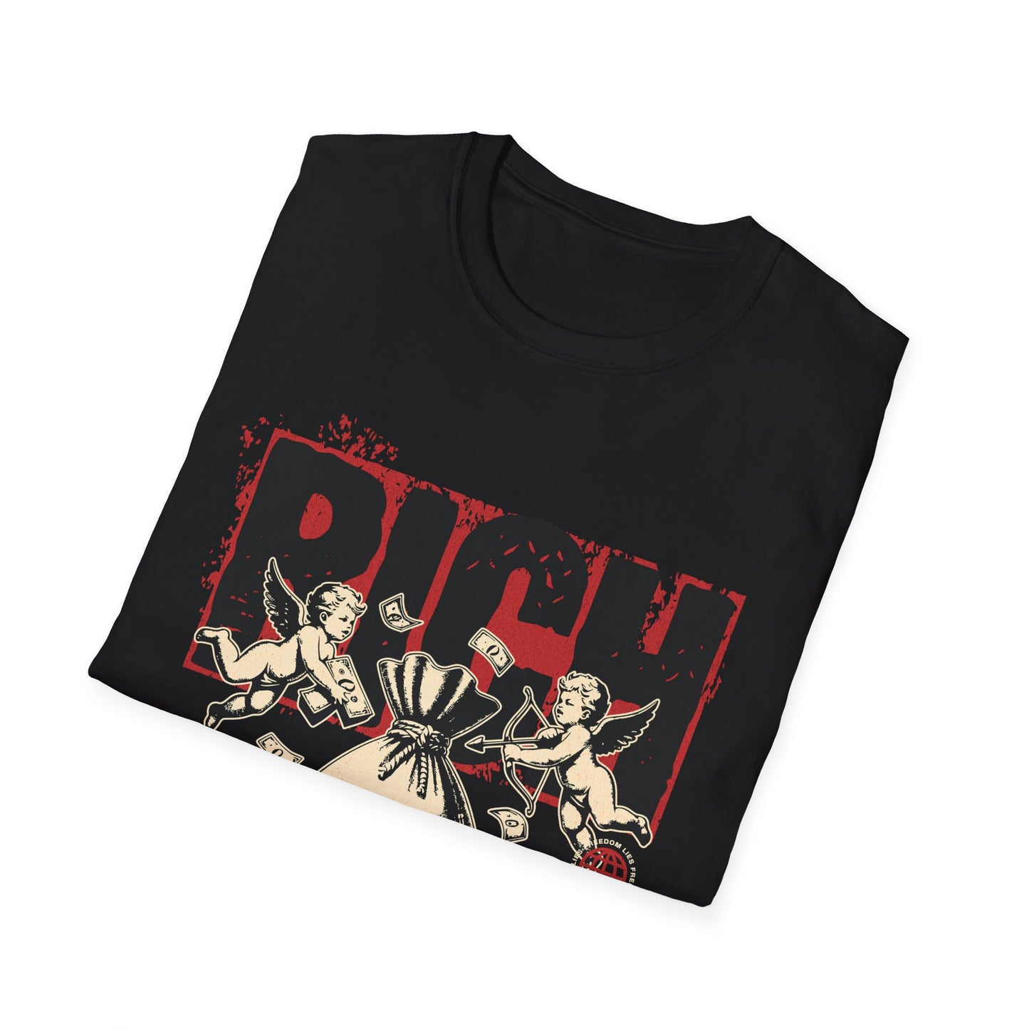 RICH HUSTLER MCVT PREMIUM STREETWEAR Unisex Softstyle T-Shirt