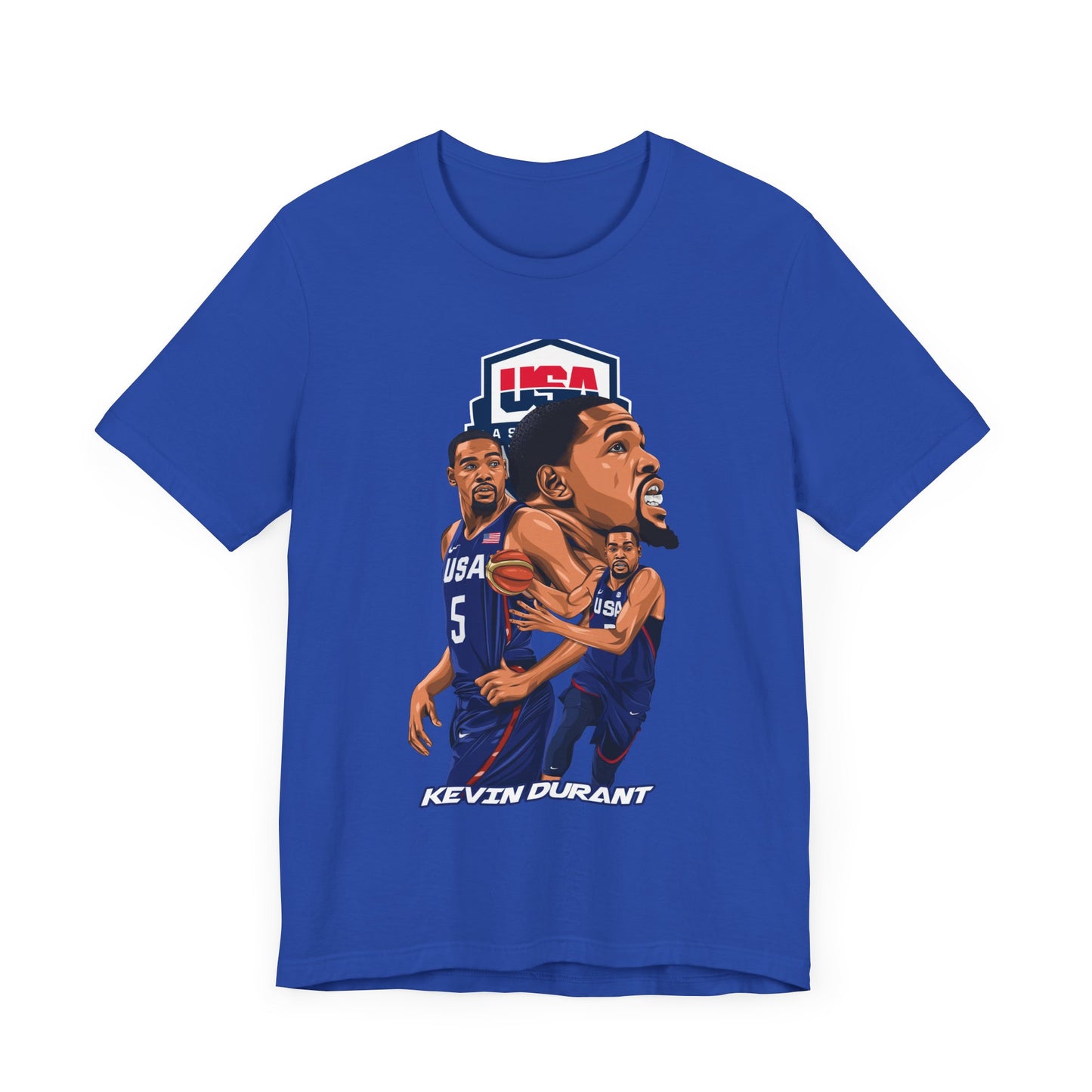 KEVIN DURANT USA Unisex Jersey Short Sleeve Tee