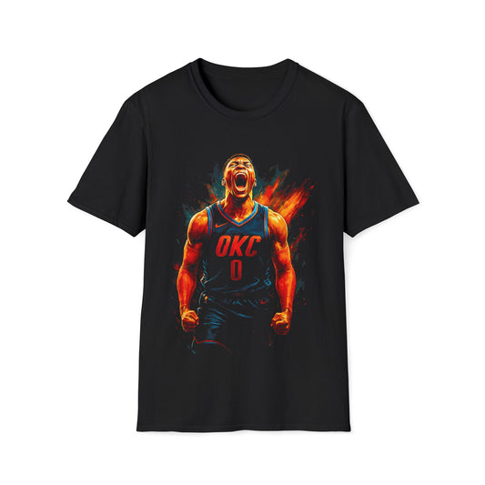 RUSS BASKETBALL LEGENDS Unisex Softstyle T-Shirt