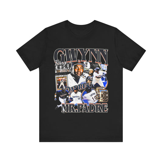 Vintage 90s Baseball Bootleg Style T-Shirt TONY GWYNN 90s Unisex Graphic Tee