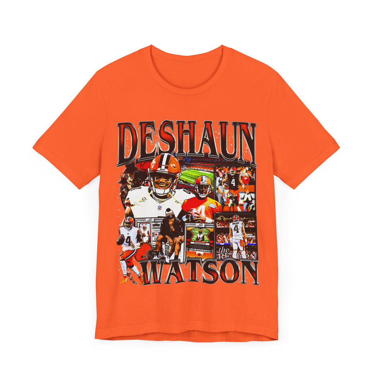 Vintage 90s Football Bootleg Style TShirt DESHAUN WATSON Unisex Graphic Tee