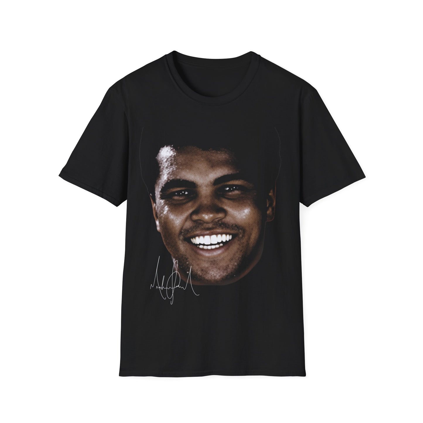MUHAMMAD ALI BIG FACE BASKETBALL Unisex Softstyle T-Shirt