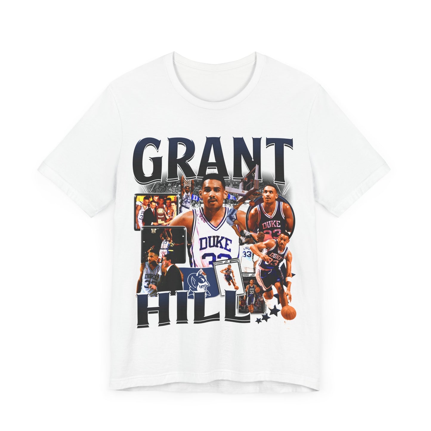 Vintage 90s Basketball Bootleg Style TShirt GRANT HILL Retro Unisex Graphic Tee