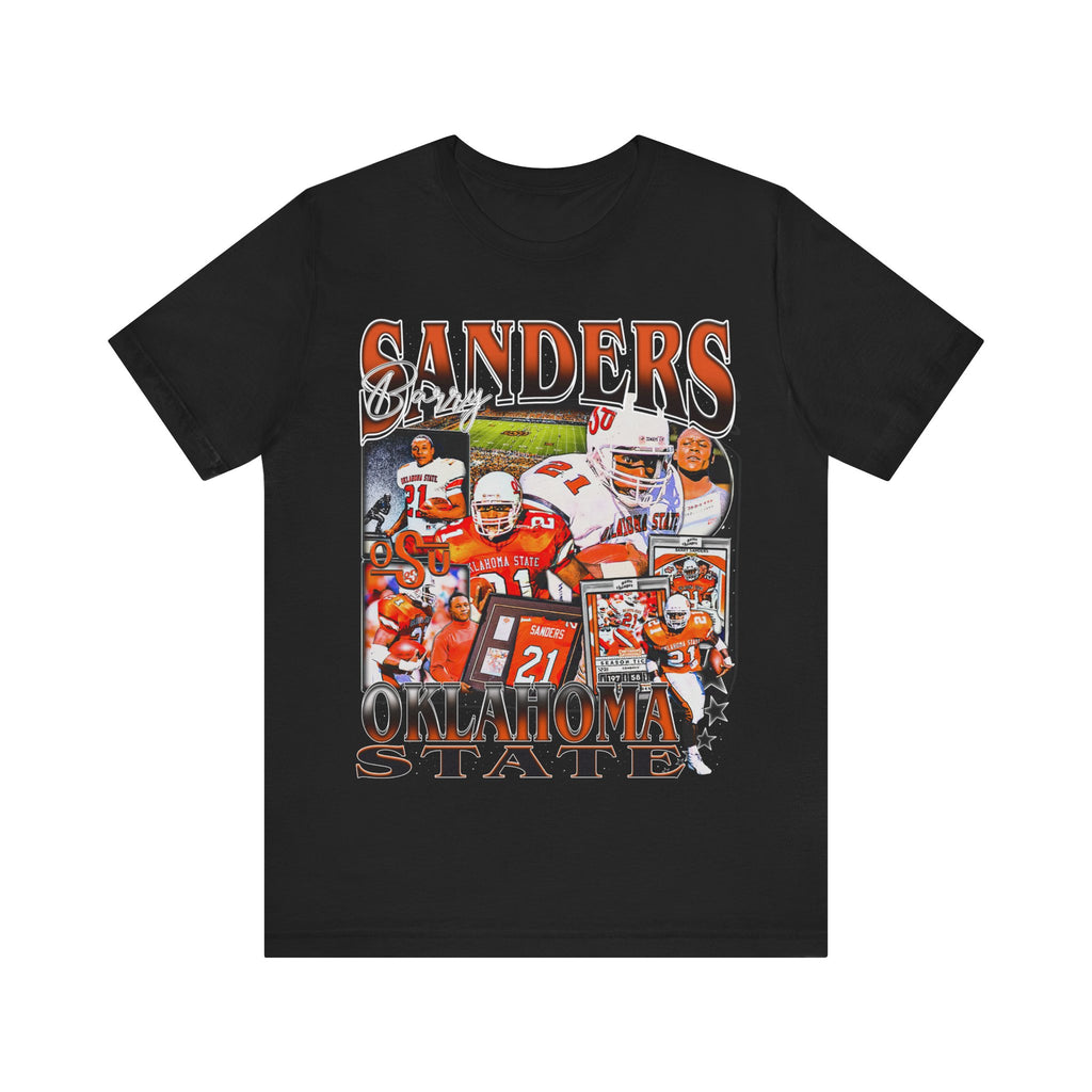Vintage 90s Football Bootleg Style T-Shirt BARRY SANDERS 90s Unisex Tee Shirt