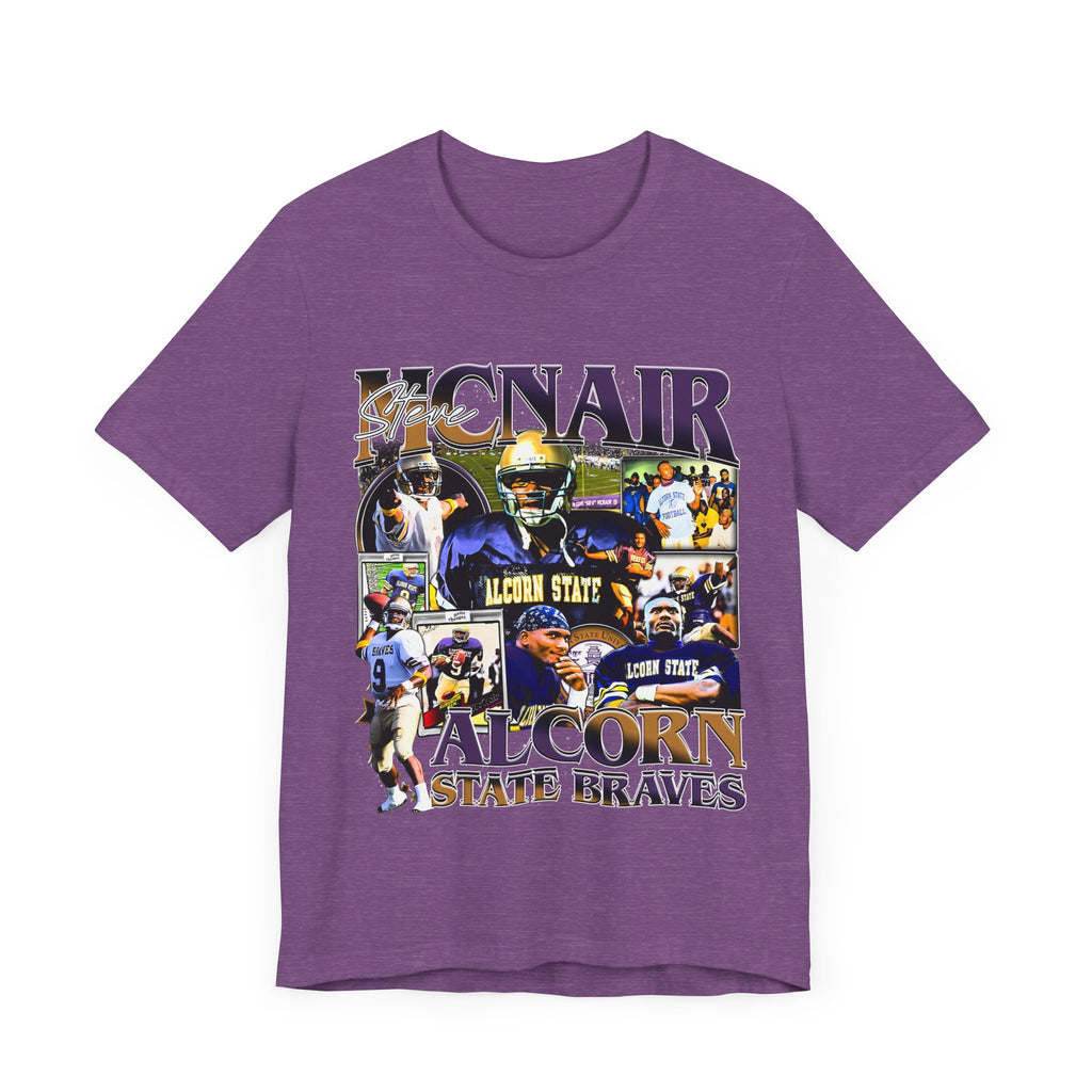 Vintage 90s Football Bootleg Style TShirt STEVE MCNAIR Unisex Graphic Tee Shirt