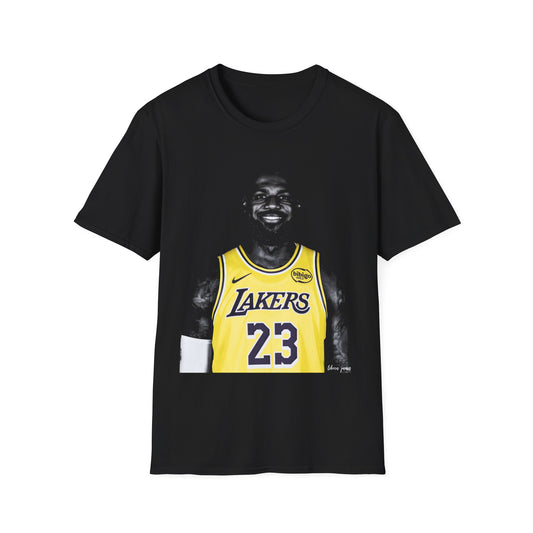 LEBRON KING JAMES BASKETBALL Unisex Softstyle T-Shirt