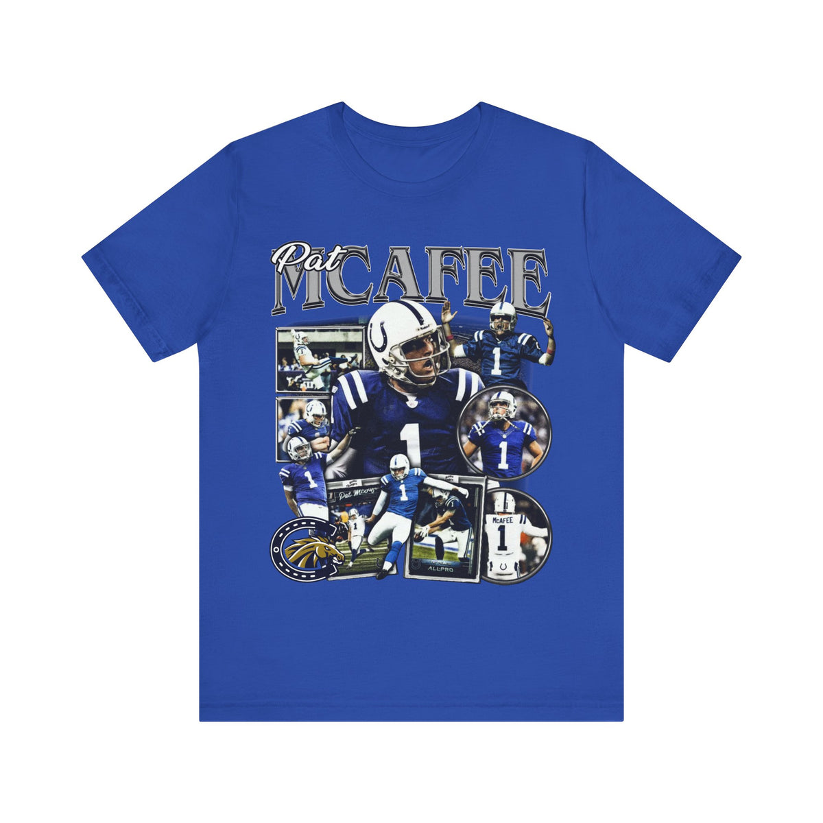 Vintage 90s Football Bootleg Style T-Shirt PAT MCAFEE Unisex Graphic Tee Shirt