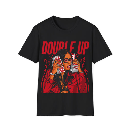RED THUNDER 4 DOUBLE UP PREMIUM STREETWEAR Unisex Softstyle T-Shirt