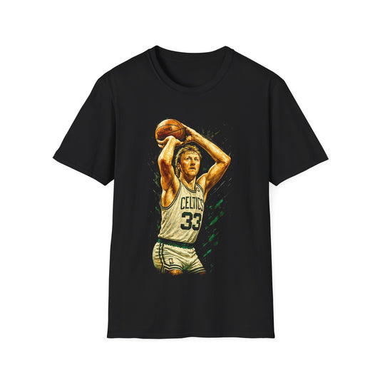 LARRY BASKETBALL LEGENDS Unisex Softstyle T-Shirt